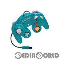【中古即納】[ACC][GC] ニンテンドー ゲームキューブ コントローラ エメラルドブルー 任天堂(DOL-A-CEB)(20021205)