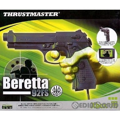 【中古即納】[ACC][Xbox] Xbox用 THRUSTMASTER Beretta 92FS(スラストマスター ベレッタ92FS) ギルモ(4470011)(20030130)