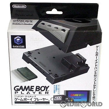 【中古即納】[お得品][表紙説明書なし][ACC][GC] ニンテンドーゲームキューブ ゲームボーイプレイヤー ブラック 任天堂(DOL-A-GPK)(20030321)