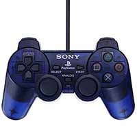 【中古即納】[ACC][PS2] アナログコントローラ デュアルショック2(DUALSHOCK2) ミッドナイトブルー SCE(SCPH-10010MB)(20030612)