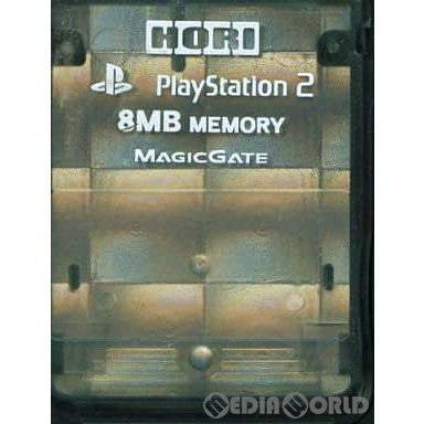 【中古即納】[ACC][PS2] キラキラメモリーカード8MB ブラック ソニーライセンス商品 HORI(HP2-74)(20030710)