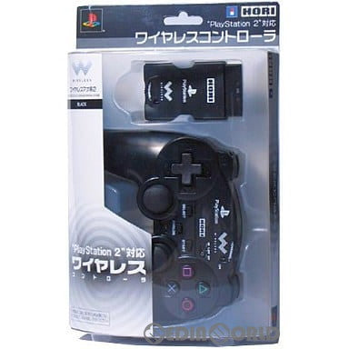 【中古即納】[ACC][PS2] ワイヤレスアナ振2 ブラック ソニーライセンス商品 HORI(HP2-35)(20030802)