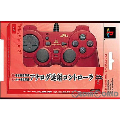 【中古即納】[ACC][PS2] プレイステーション2用 アナログ連射コントローラ『匠』レッド ソニーライセンス商品 フジワーク(PXCR-R)(20031002)