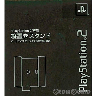 【中古即納】[ACC][PS2] PlayStation2専用 縦置きスタンド(ハードディスクドライブ(外付型)対応) ミッドナイトブラック SCE(SCPH-10220 NB)(20031113)