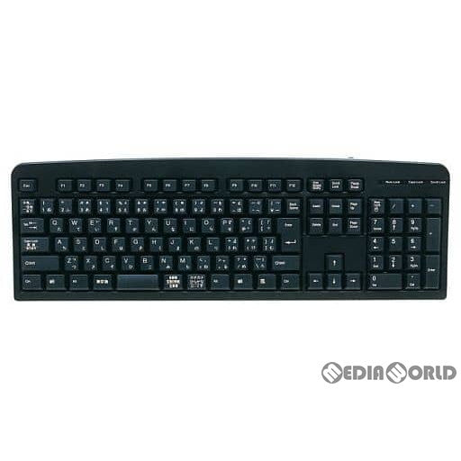 【中古即納】[お得品][表紙説明書なし][ACC][PS2] 日本語109キーボード SANWA SUPPLY(SKB-109LUBK)(20030321)