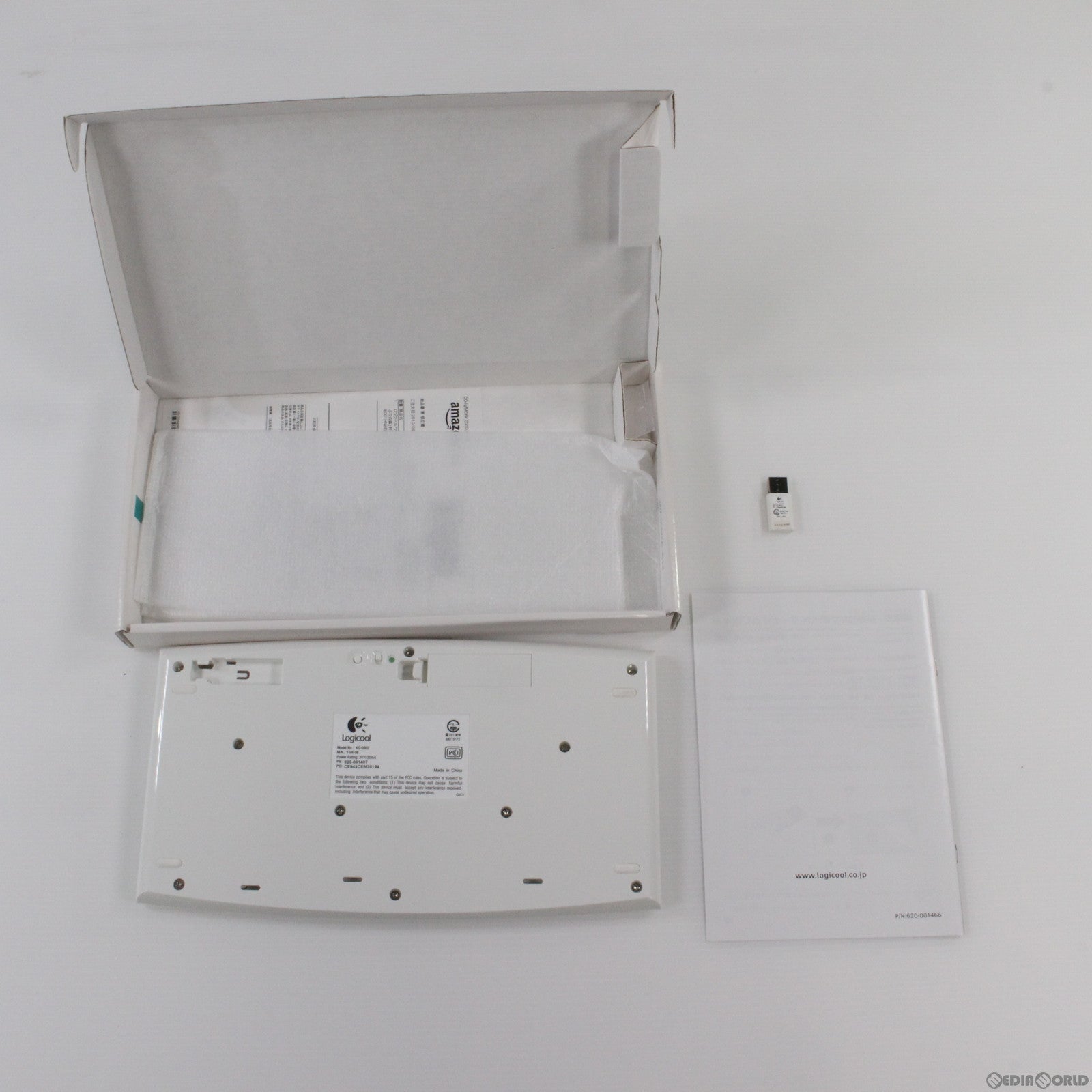 【中古即納】[ACC][Wii] ワイヤレスWiiキーボード 任天堂ライセンス商品 ロジクール(NTKB-10000)(20081120)