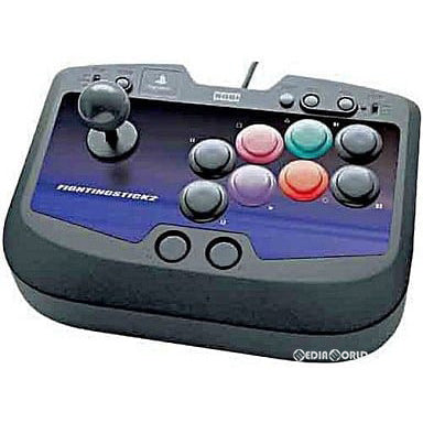 【中古即納】[ACC][PS2] ファイティングスティック2 HORI(HP2-135)(20040701)