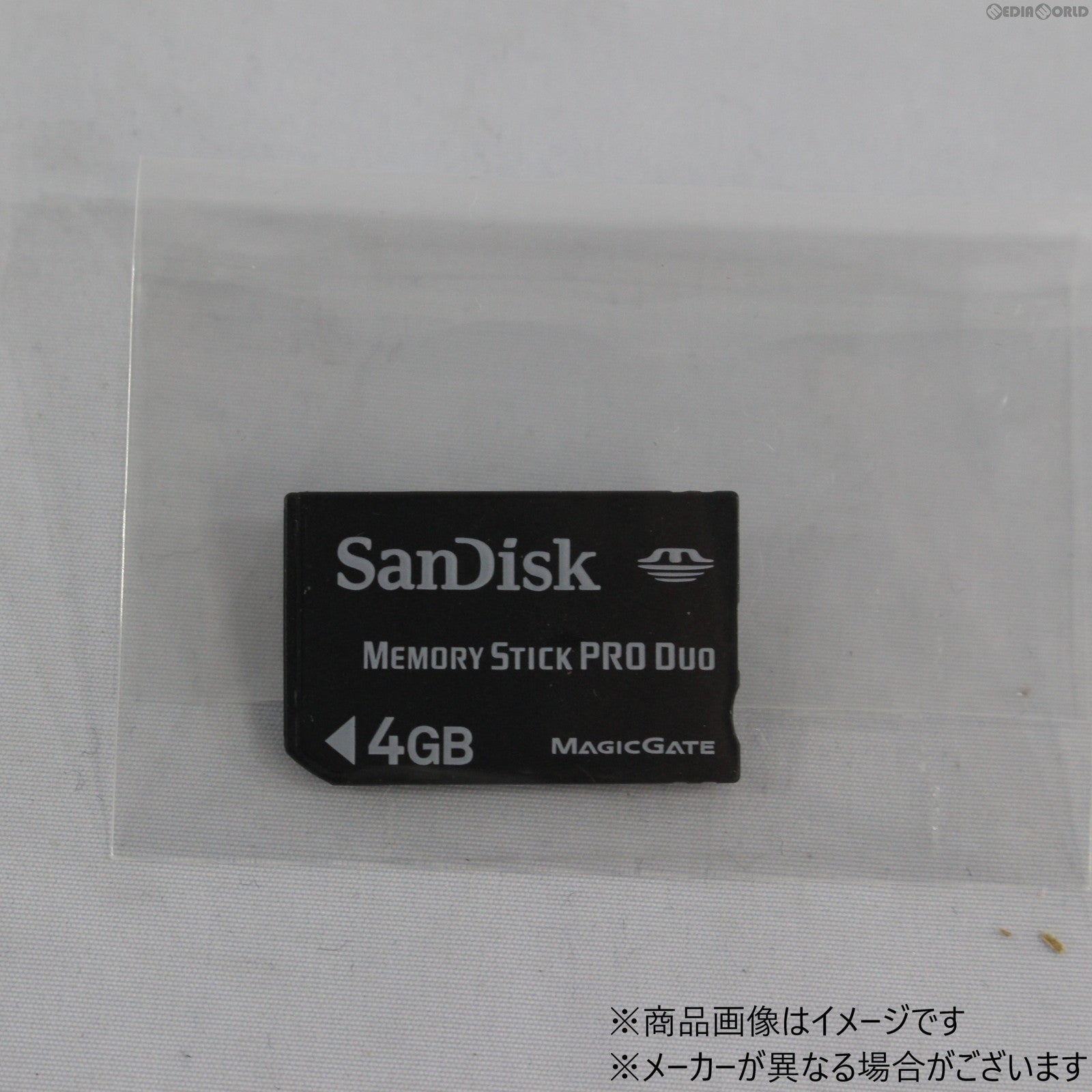 【中古即納】[お得品][表紙説明書なし][ACC][PSP] メモリースティック プロ デュオ(MEMORY STICK PRO Duo) 4GB SanDisk(MSPDHG-4GHX)(20061231)