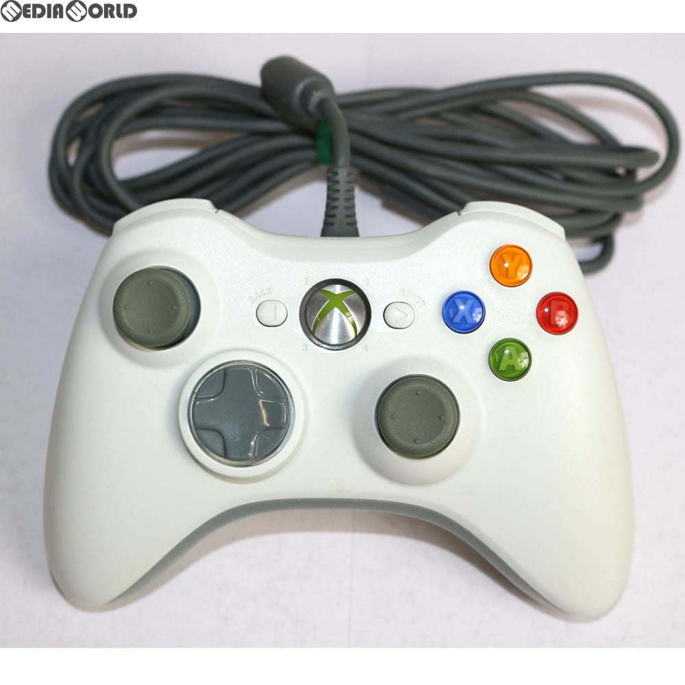 【中古即納】[お得品][表紙説明書なし][ACC][Xbox360] Xbox 360 コントローラー ホワイト 日本マイクロソフト(B4G-00003)(20051210)