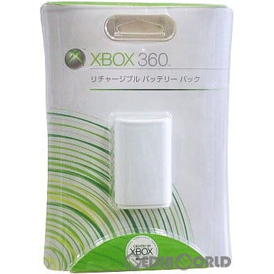 【中古即納】[ACC][Xbox360] Xbox 360 リチャージブルバッテリーパック ホワイト マイクロソフト(B4U-00003)(20051210)