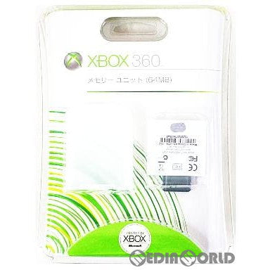 【中古即納】[ACC][Xbox360] XB360 メモリーユニット(64MB) マイクロソフト(B4C-00003)(20051210)