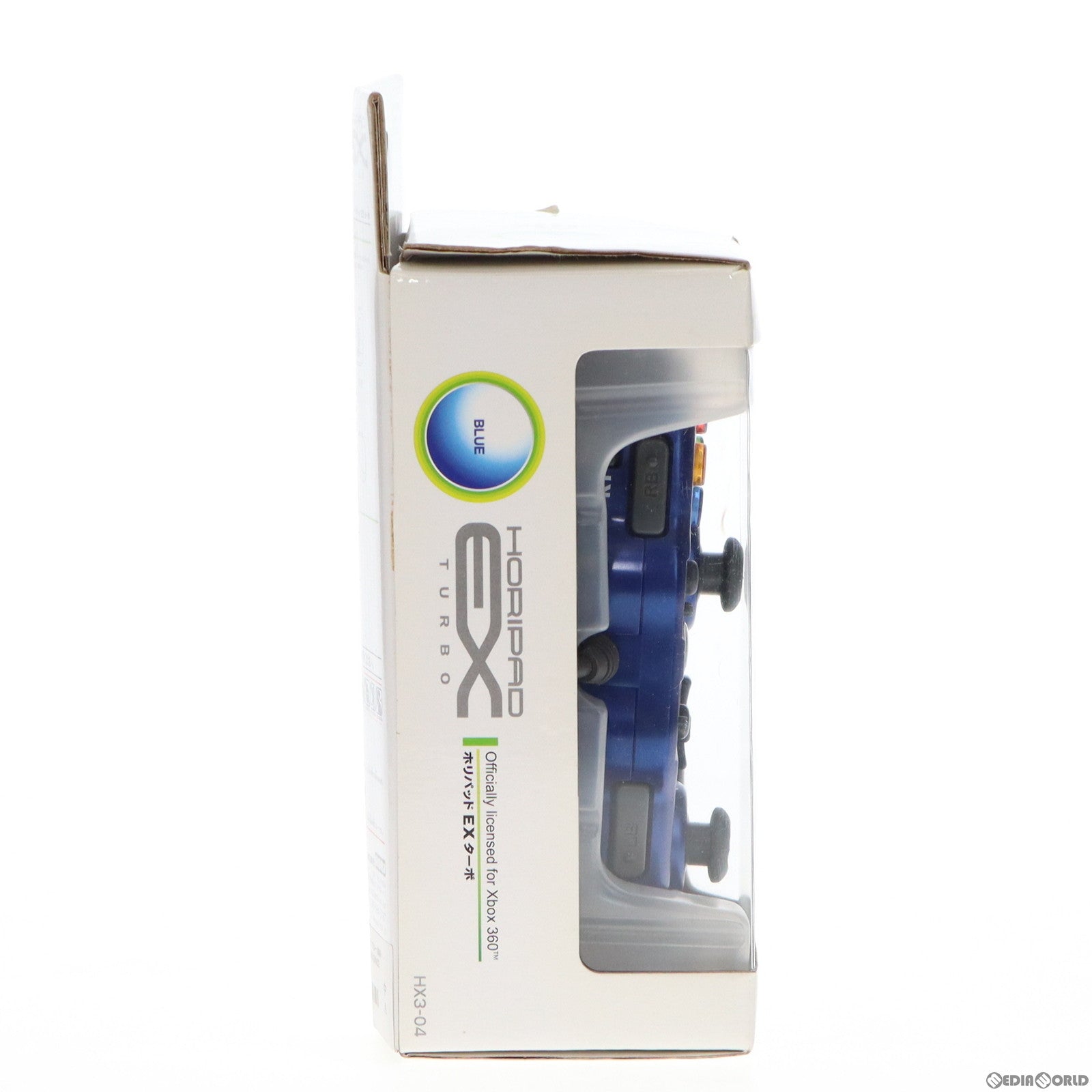 【中古即納】[ACC][Xbox360] ホリパッドEXターボ ブルー(XB360用) マイクロソフトライセンス商品 HORI(HX3-04)(20051210)