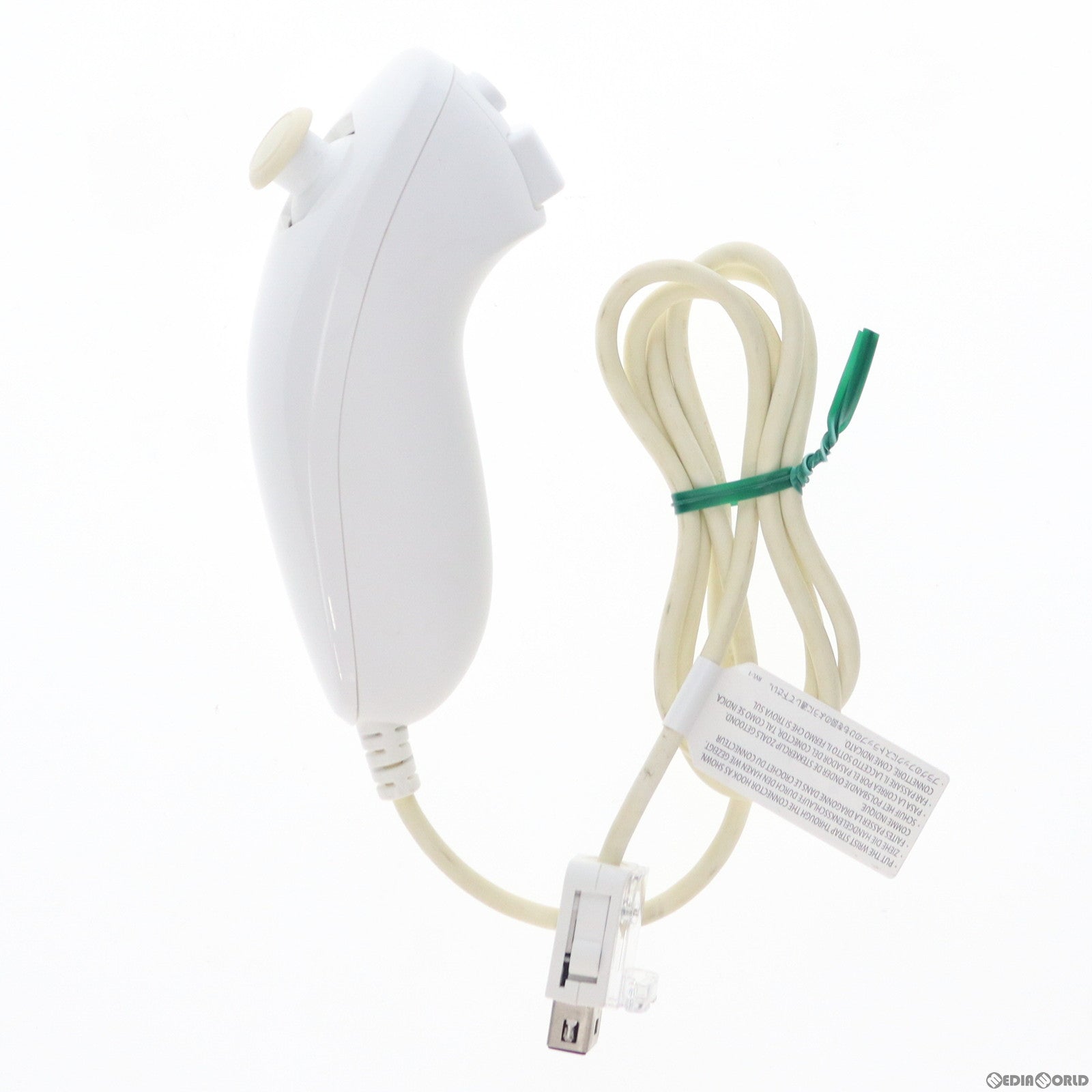 【中古即納】[お得品][表紙説明書なし][ACC][Wii] Wiiヌンチャク シロ(Wii/Wii U用) 任天堂(RVL-A-FW)(20061202)