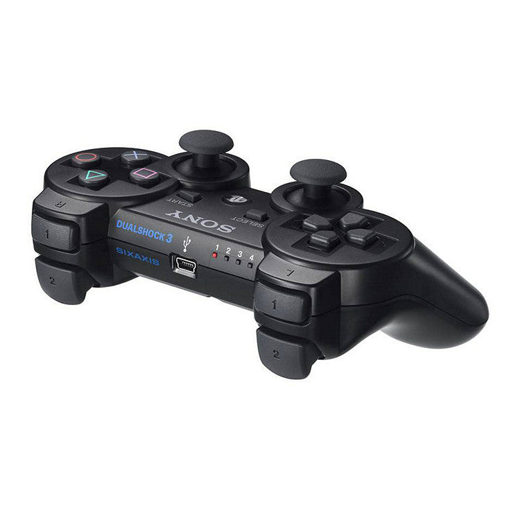 【中古即納】[ACC][PS3] ワイヤレスコントローラ DUALSHOCK3(デュアルショック3) ブラック SCE(CECH-ZC2J)(20071111)