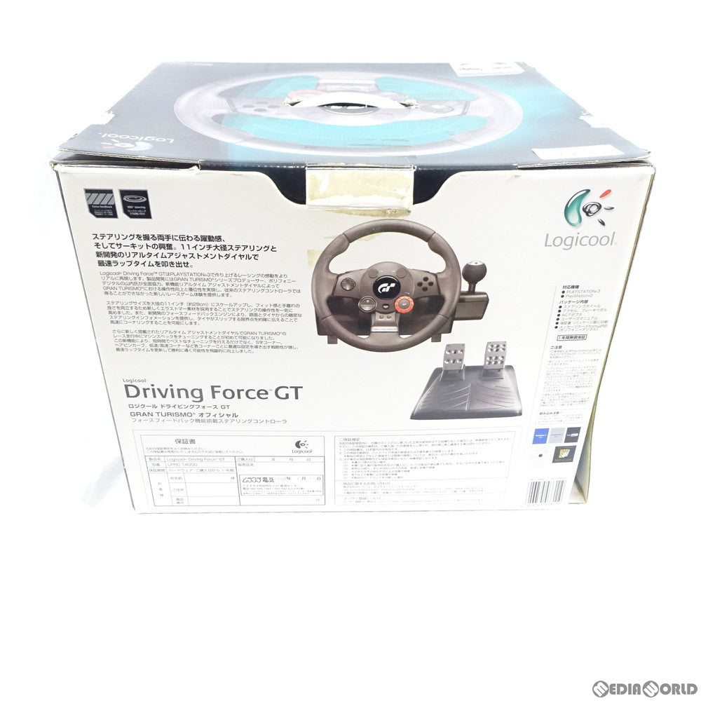 【中古即納】[ACC][PS3] ドライビングフォース GT Logicool(ロジクール)(LPRC-14000)(20080612)