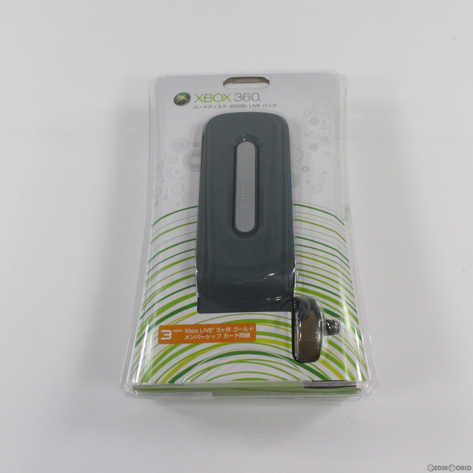 【中古即納】[ACC][Xbox360] Xbox360 ハードディスク(60GB) LIVEパック マイクロソフト(FKC-00003)(20081113)