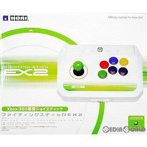 【中古即納】[ACC][Xbox360] XB360専用 ファイティングスティックEX2 マイクロソフトライセンス商品 HORI(HX3-07)(20081127)