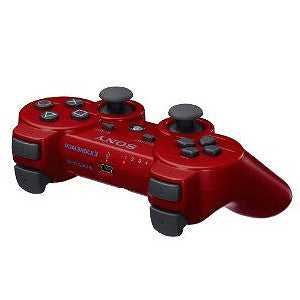 【中古即納】[ACC][PS3] ワイヤレスコントローラ DUALSHOCK3(デュアルショック3) ディープ・レッド SCE(CECH-ZC2JDR)(20091029)