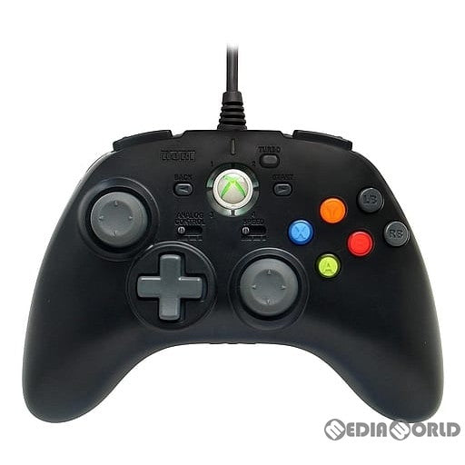 【中古即納】[ACC][Xbox360] Xbox360 HORIPAD EX2 TURBO(ホリパッドEX2ターボ) ブラック マイクロソフトライセンス商品 HORI(HX3-45)(20091217)