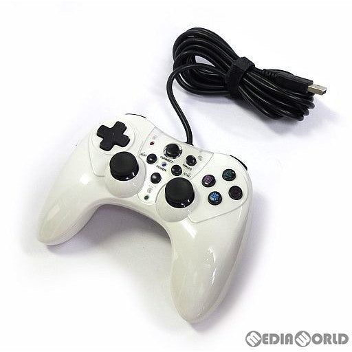 【中古即納】[ACC][PS3] PS3用コントローラ操 ホワイト アンサー(ANS-P031WH)(20101030)