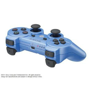 【中古即納】[PS3] ワイヤレスコントローラー DUALSHOCK3(デュアルショック3) キャンディー・ブルー ソニー(CECH-ZC2J YB) ソニー・コンピュータエンタテインメント(20110421)