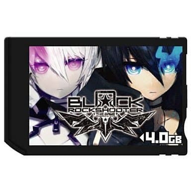 【中古即納】[ACC][PSP] ブラック★ロックシューター THE GAME メモリースティックプロデュオ 4GB for PSP ソニーライセンス商品 HORI(HPP-398)(20110825)