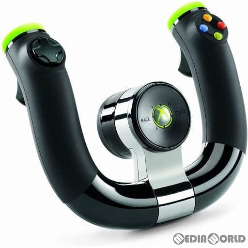 【中古即納】[お得品][表紙説明書なし][ACC][Xbox360] Xbox 360 ワイヤレス スピード ホイール マイクロソフト(2ZJ-0001)(20111013)
