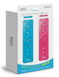 【中古即納】[ACC][Wii] Wii リモコンプラス(2個セット)(アオ&ピンク) 任天堂(RVL-A-WR01)(20111130)