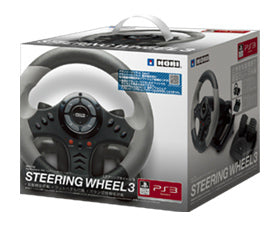 【中古即納】[ACC][PS3] ステアリングホイール3(STEERING WHEEL3) PS3専用 HORI(HP3-130)(20120531)