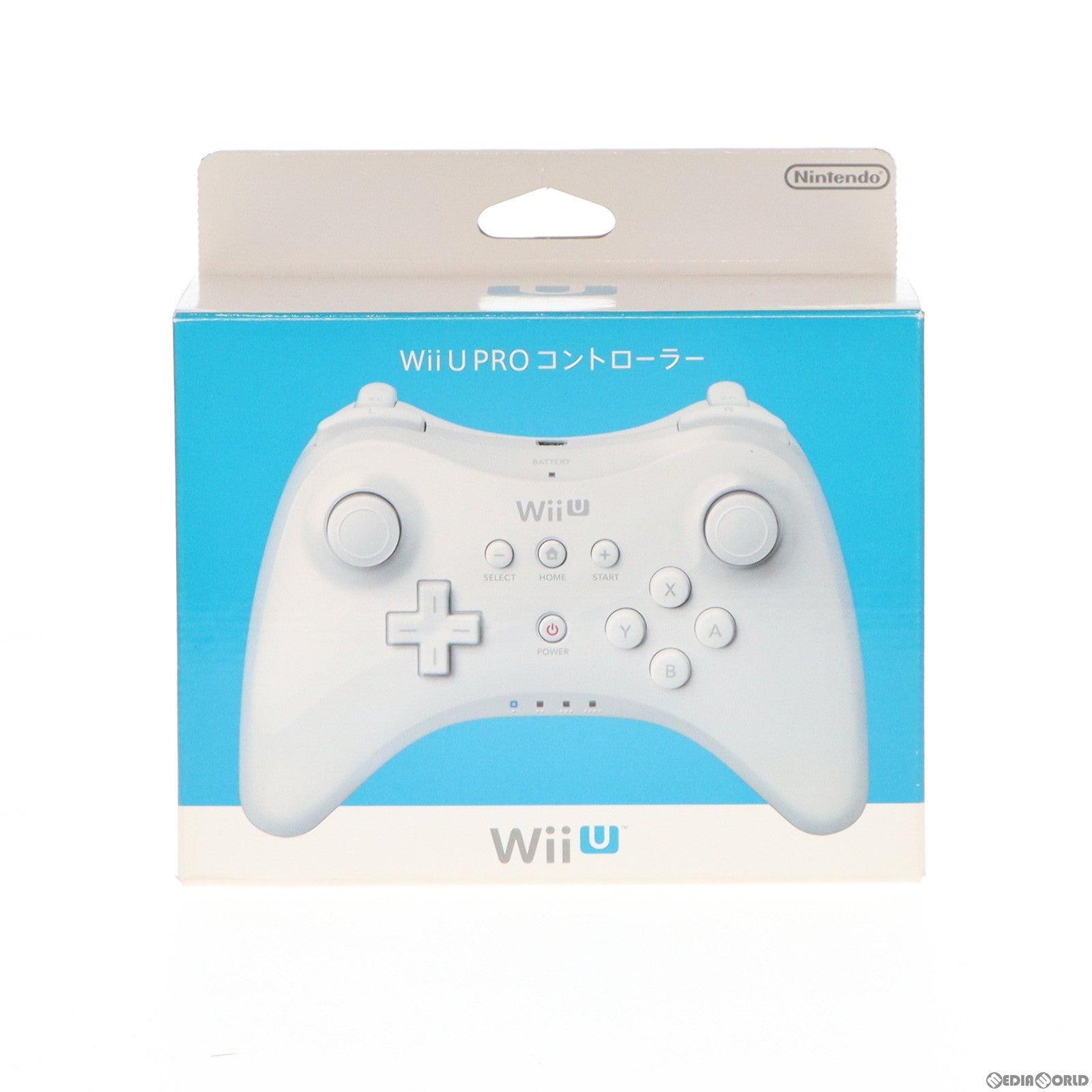 【中古即納】[ACC][WiiU] Wii U PROコントローラー shiro(Wii U プロコントローラー シロ) 任天堂(WUP-A-RSWA)(20121208)