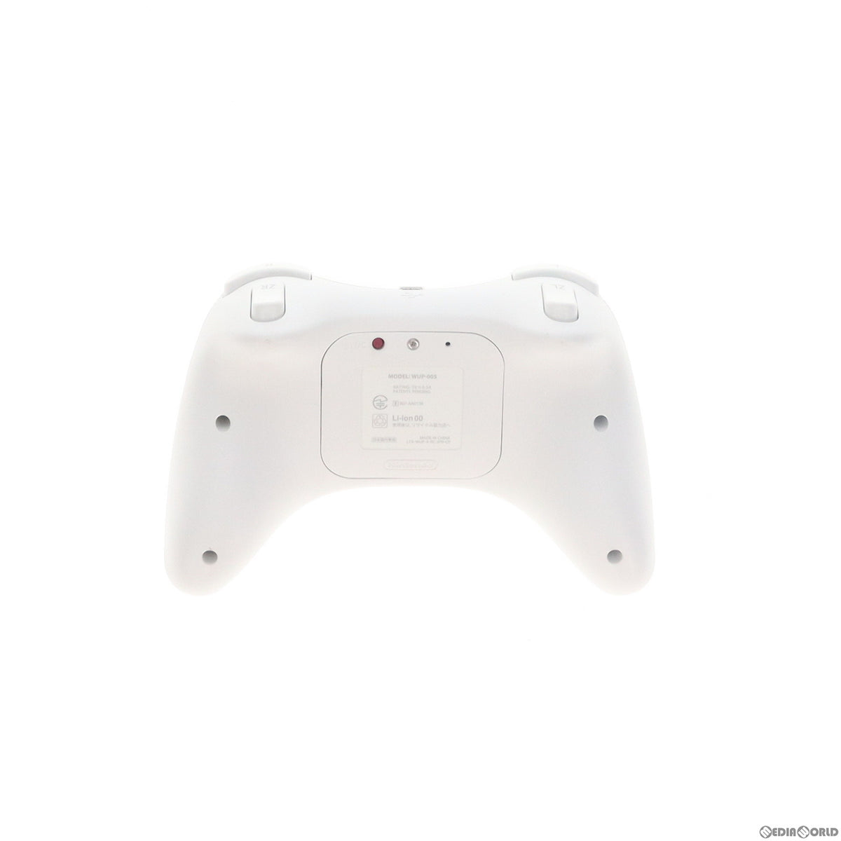 【中古即納】[お得品][表紙説明書なし][ACC][WiiU] Wii U PROコントローラー shiro(Wii U プロコントローラー シロ) 任天堂(WUP-A-RSWA)(20121208)