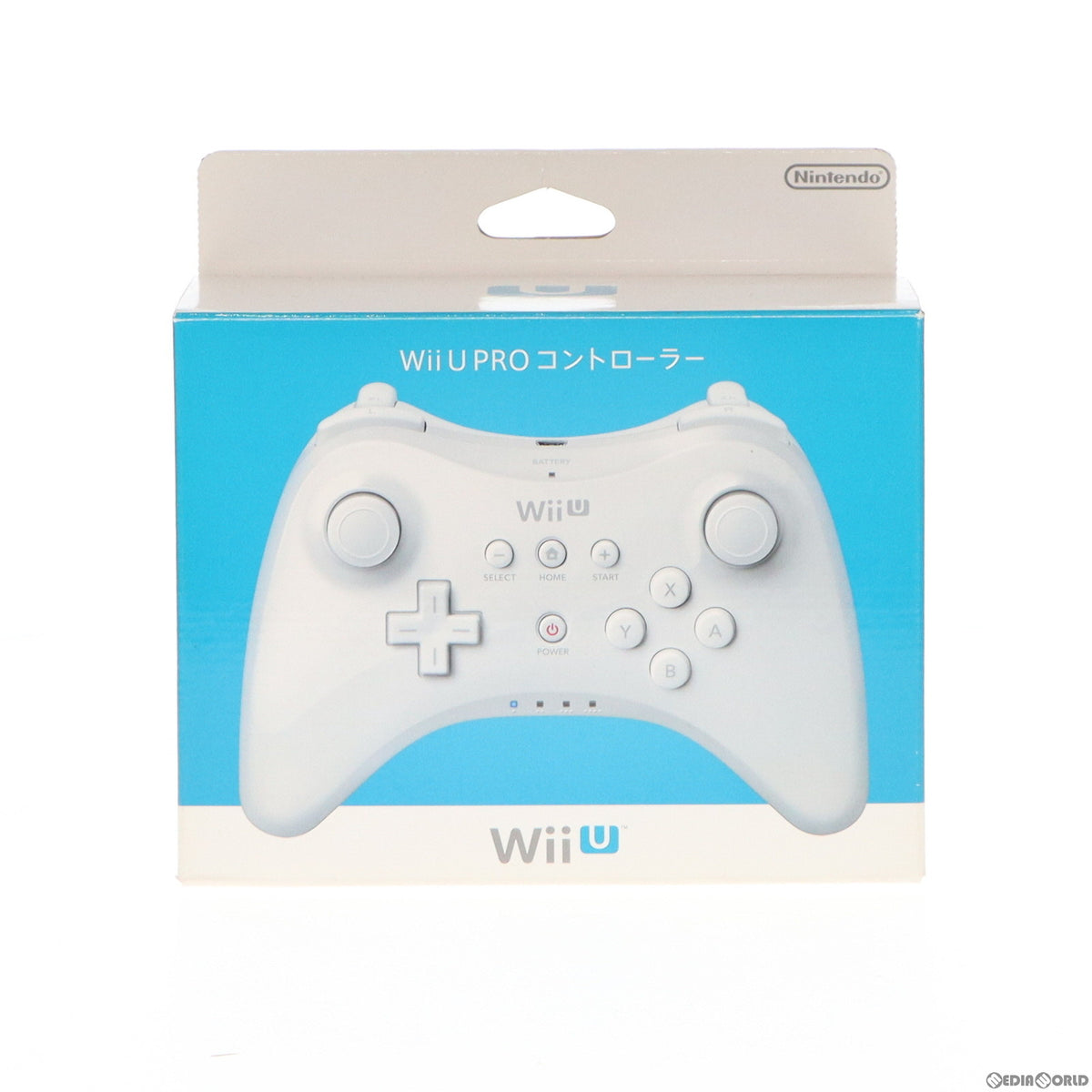 【中古即納】[お得品][表紙説明書なし][ACC][WiiU] Wii U PROコントローラー shiro(Wii U プロコントローラー シロ) 任天堂(WUP-A-RSWA)(20121208)