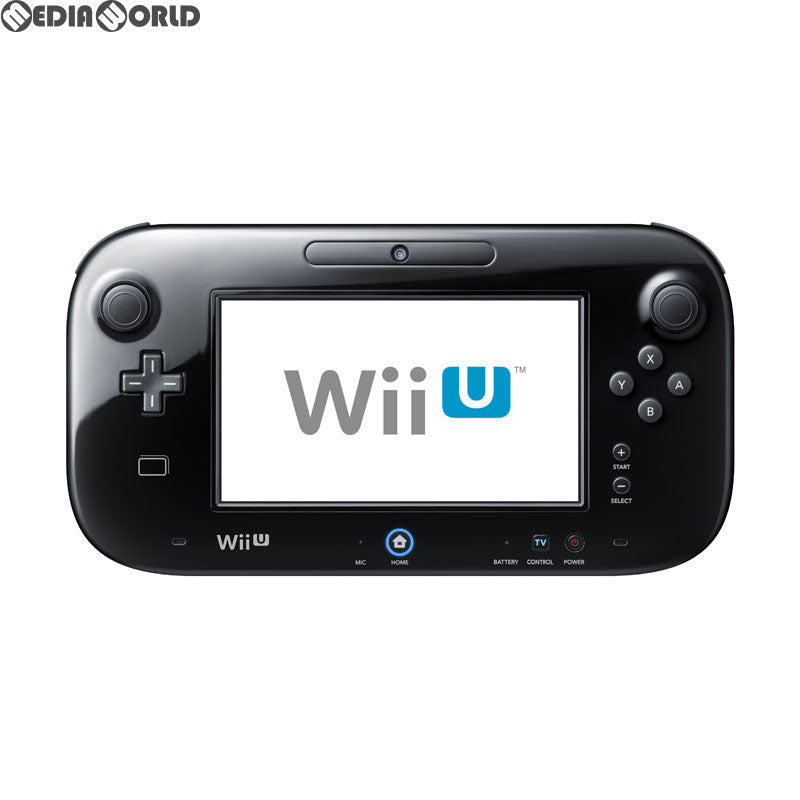 【中古即納】[ACC][WiiU] Wii U GamePad(ゲームパッド) kuro/クロ/黒 任天堂純正品(WUP-010)(20121208)