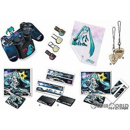 【中古即納】[ACC][PS3] 初音ミク -Project DIVA- F アクセサリーセット ソニーライセンス商品 セガサミー(HCV-1199)(20130307)