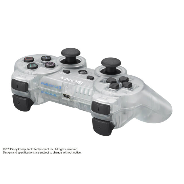 【中古即納】[ACC][PS3] ワイヤレスコントローラ DUALSHOCK3(デュアルショック3) クリスタル SCE(CECH-ZC2JCY)(20131219)