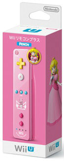 【中古即納】[お得品][表紙説明書なし][ACC][WiiU] Wiiリモコンプラス ピーチ(Wii/Wii U用) 任天堂(RVL-A-PNPC)(20140529)