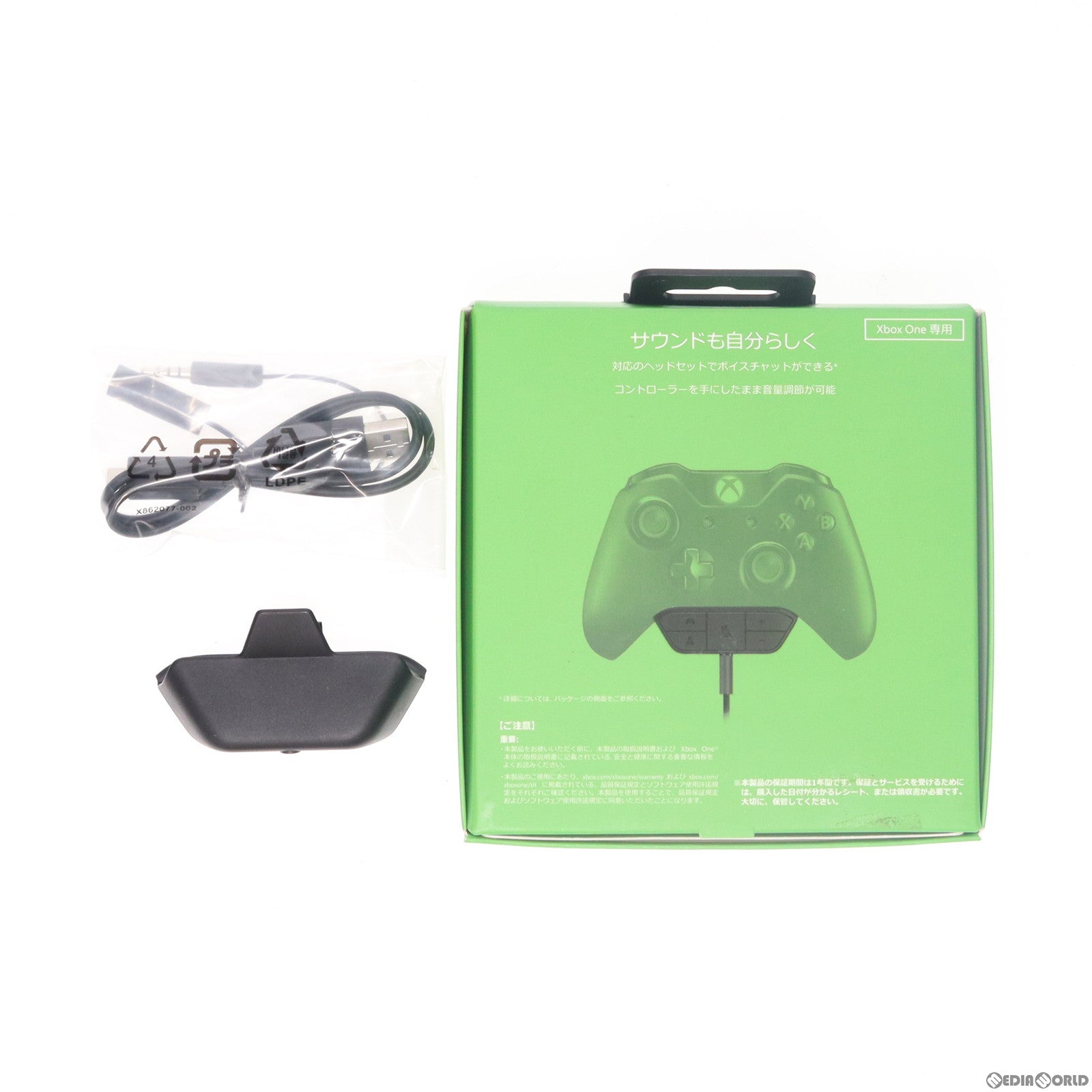 【中古即納】[ACC][XboxOne] Xbox One ヘッドセット アダプター 日本マイクロソフト(6JV-00009)(20140904)