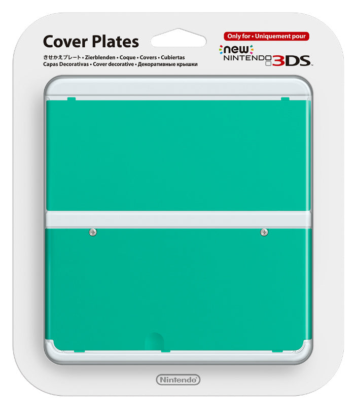 【中古即納】[ACC][3DS] Newニンテンドー3DS きせかえプレート No.036(無地 エメラルドグリーン) 任天堂(KTR-A-CPBF)(20141011)