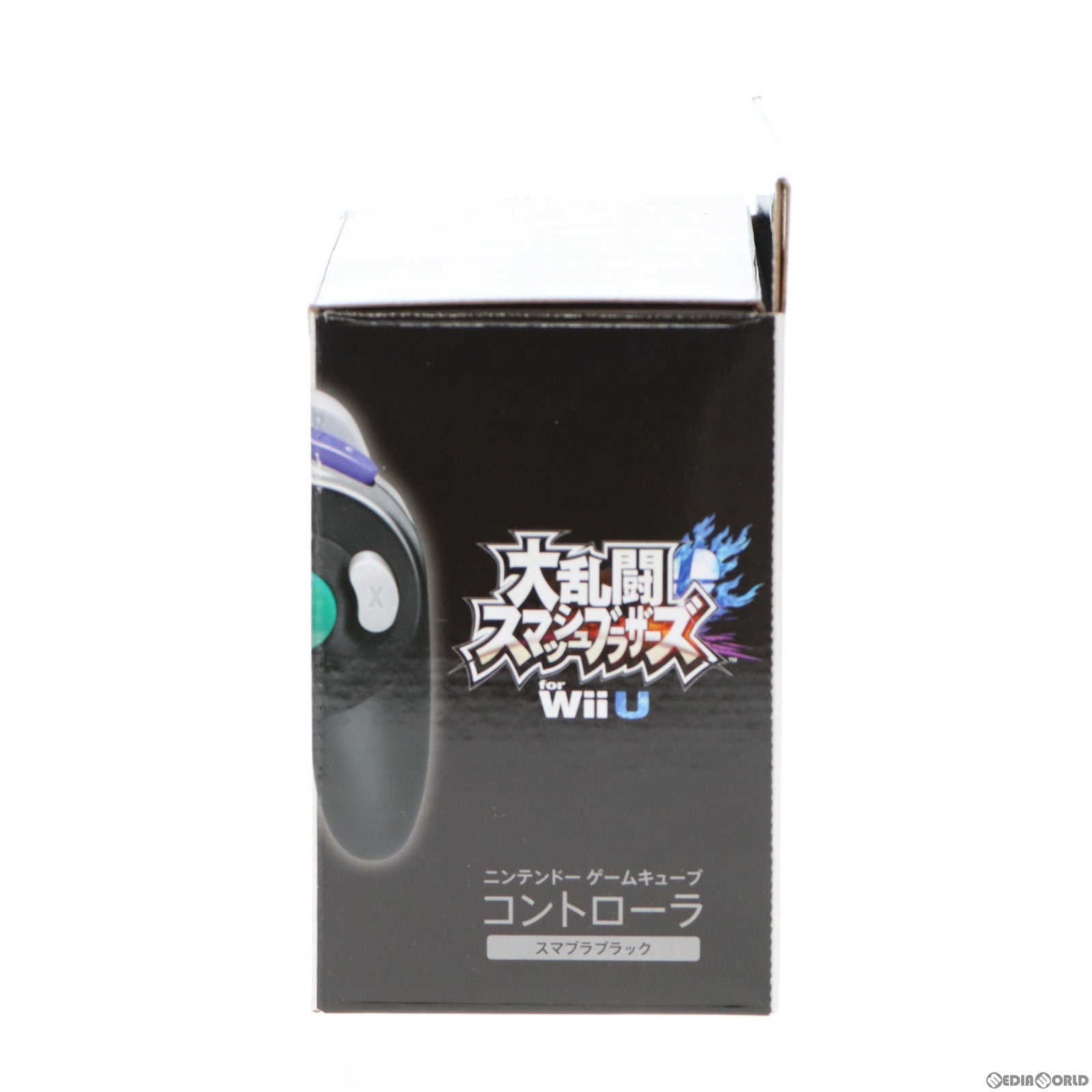 【中古即納】[お得品][表紙説明書なし][ACC][WiiU] ニンテンドーゲームキューブ コントローラ スマブラブラック 任天堂(DOL-A-CKB)(20141206)