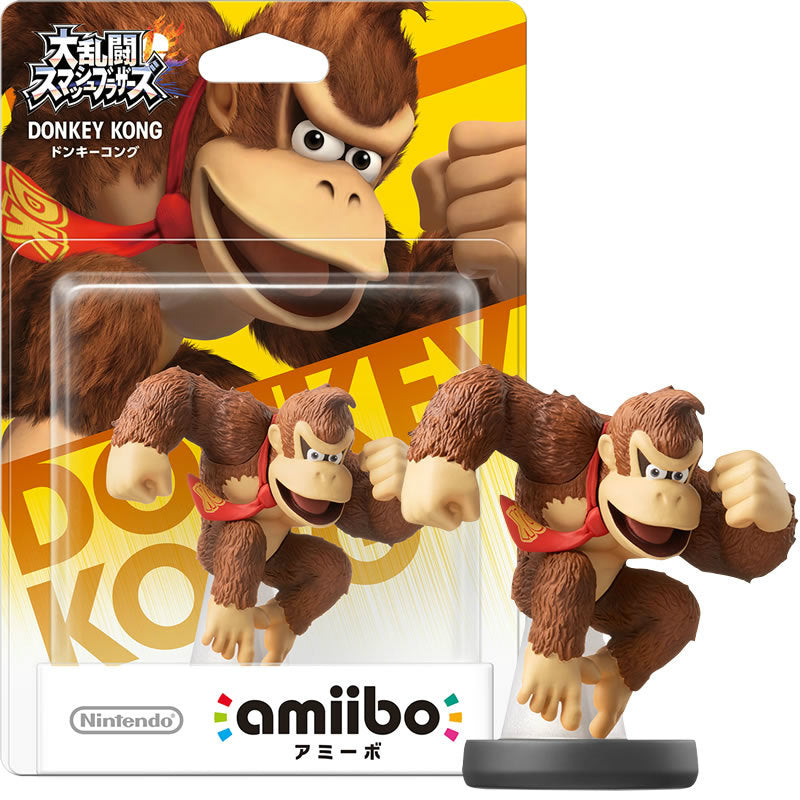 【中古即納】[ACC][WiiU] amiibo(アミーボ) ドンキーコング(大乱闘スマッシュブラザーズシリーズ) 任天堂(NVL-C-AAAD)(20141206)
