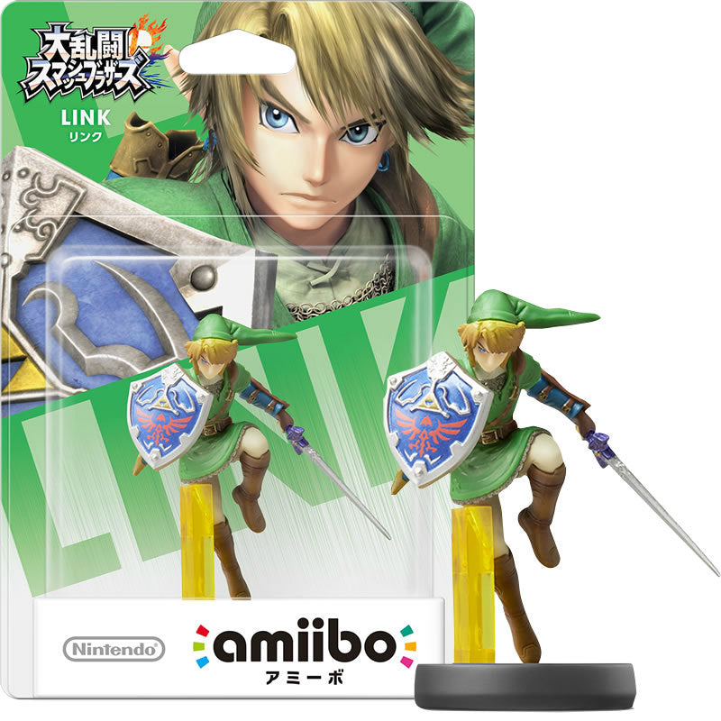 【中古即納】[ACC][Switch] amiibo(アミーボ) リンク(大乱闘スマッシュブラザーズシリーズ) 任天堂(NVL-C-AAAE)(20141206)