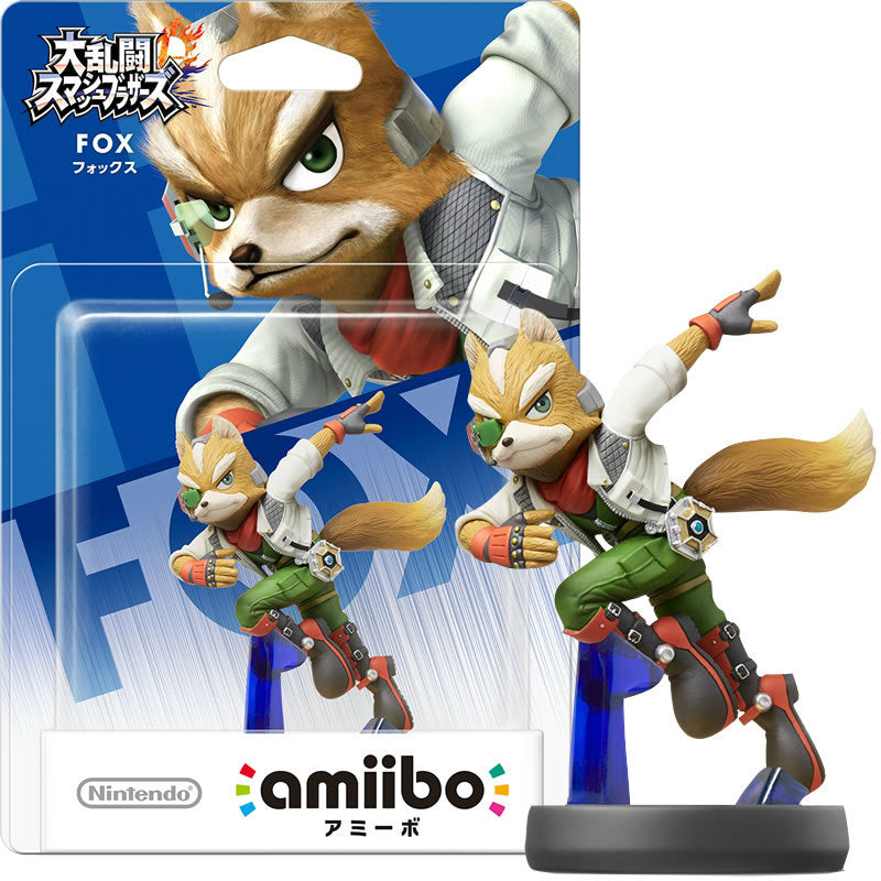 【中古即納】[ACC][WiiU] amiibo(アミーボ) フォックス(大乱闘スマッシュブラザーズシリーズ) 任天堂(NVL-C-AAAF)(20141206)