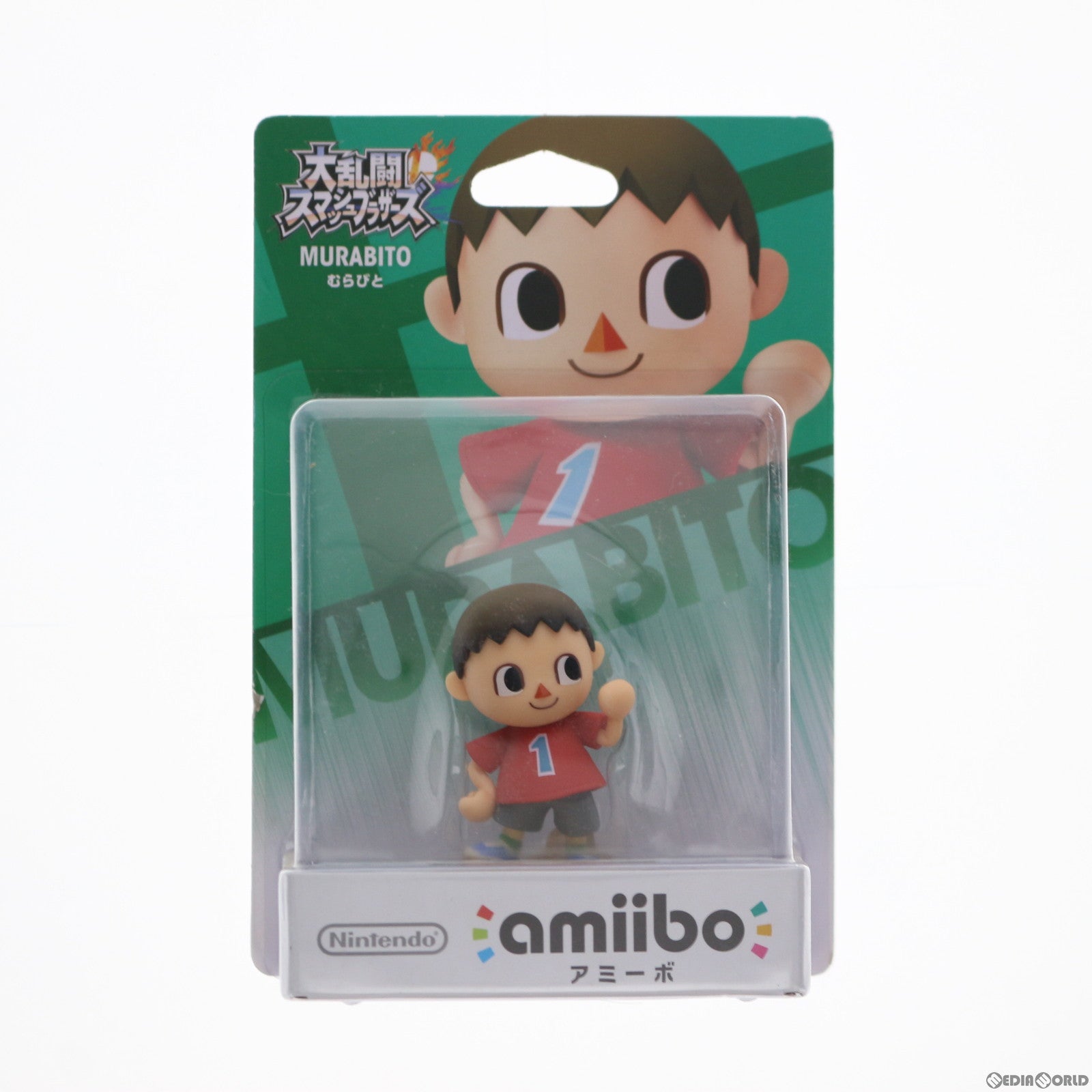 【中古即納】[ACC][Switch] amiibo(アミーボ) むらびと(大乱闘スマッシュブラザーズシリーズ)　任天堂(NVL-C-AAAI(JPN))(20141206)