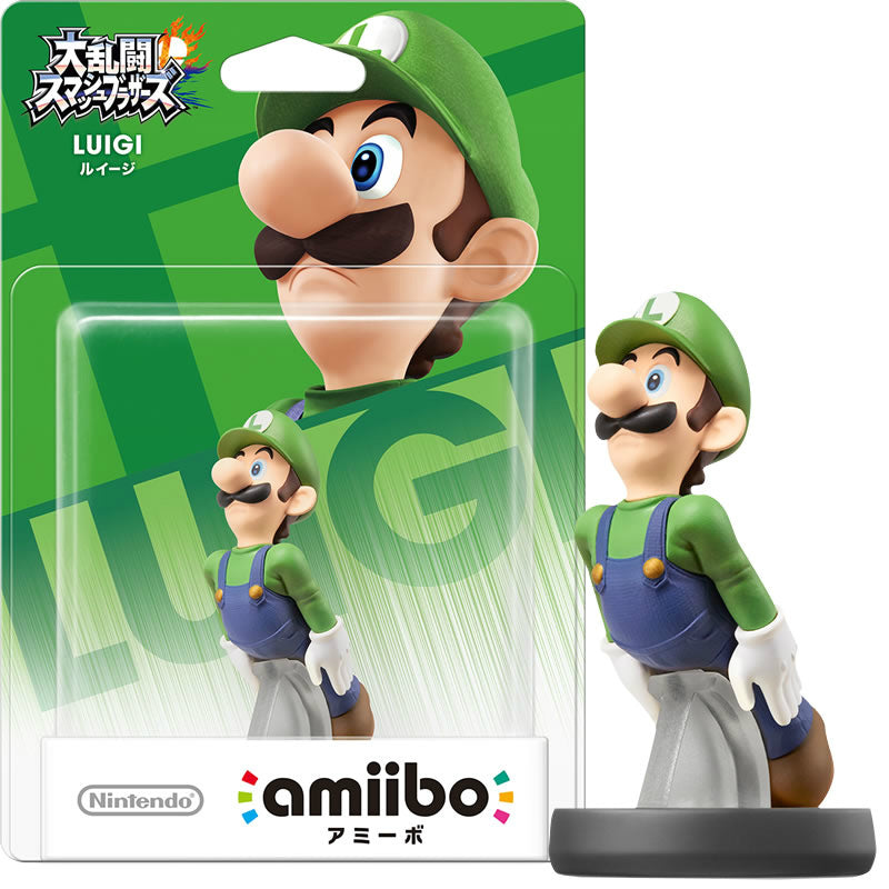 【中古即納】[ACC][WiiU] amiibo(アミーボ) ルイージ(大乱闘スマッシュブラザーズシリーズ) 任天堂(NVL-C-AAAN)(20141206)
