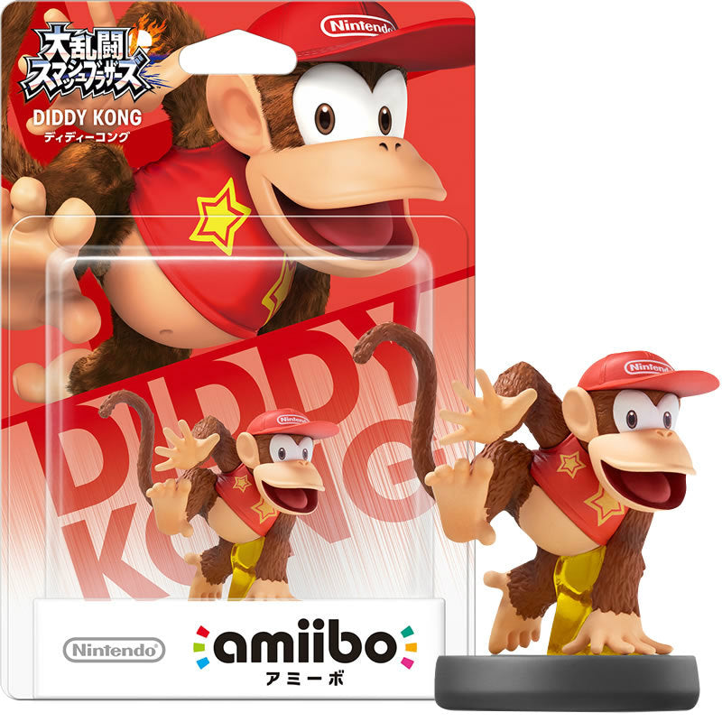 【中古即納】[ACC][Switch] amiibo(アミーボ) ディディーコング(大乱闘スマッシュブラザーズシリーズ) 任天堂(NVL-C-AAAP)(20141206)