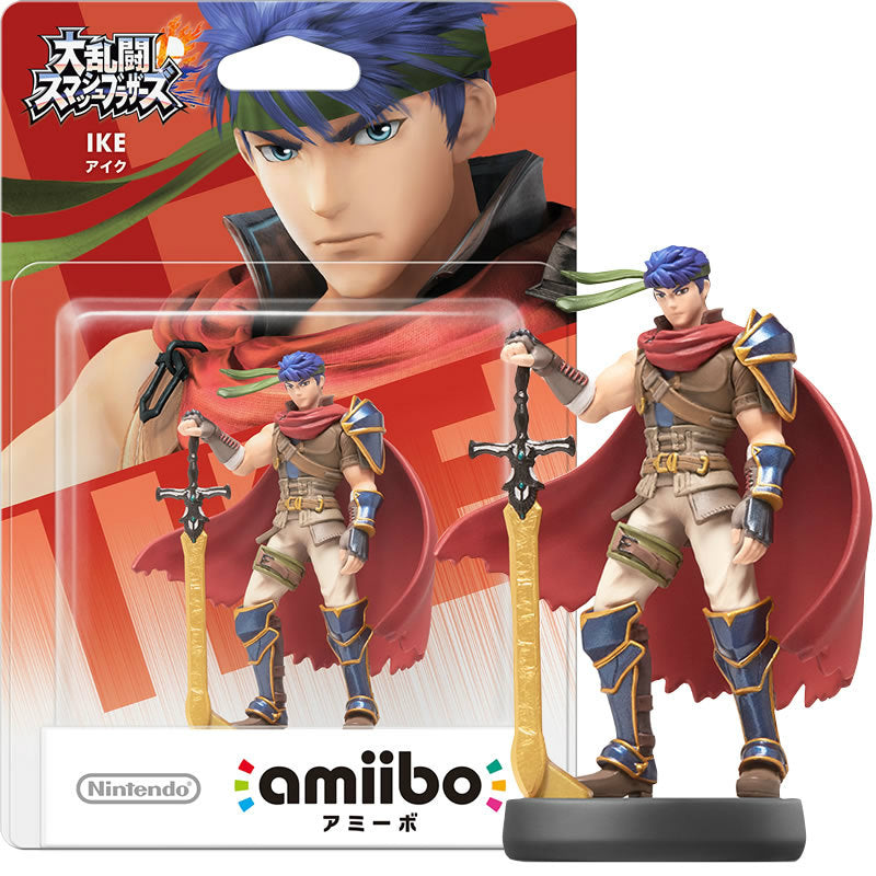 【新品】【お取り寄せ】[ACC][Switch] amiibo(アミーボ) アイク(大乱闘スマッシュブラザーズシリーズ) 任天堂(NVL-C-AABA)(20150122)
