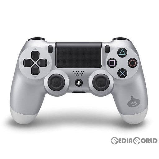 【中古即納】[お得品][表紙説明書なし][ACC][PS4] ワイヤレスコントローラー デュアルショック4(DUALSHOCK4) メタルスライムオリジナルデザイン SIE(CUH-ZCT1J)(20141211)