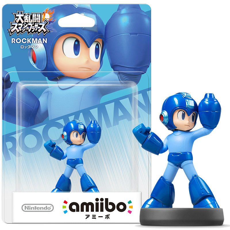 【中古即納】[ACC][WiiU] amiibo(アミーボ) ロックマン (大乱闘スマッシュブラザーズシリーズ) 任天堂(NVL-C-AACB)(20150219)