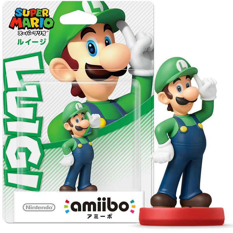 【新品】【お取り寄せ】[ACC][WiiU] amiibo(アミーボ) ルイージ (スーパーマリオシリーズ) 任天堂(NVL-C-ABAB)(20150312)
