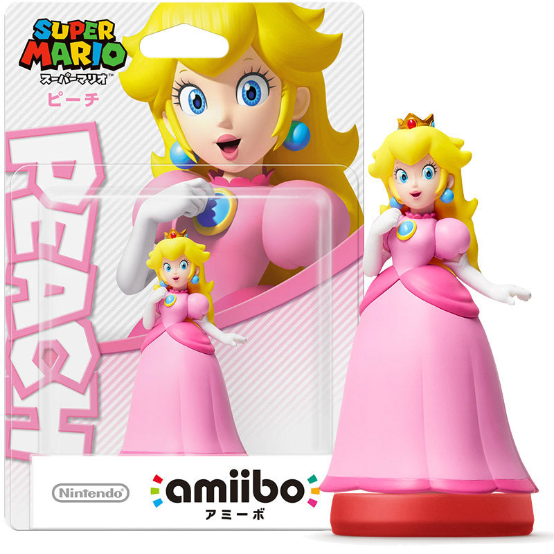 【新品】【お取り寄せ】[ACC][WiiU] amiibo(アミーボ) ピーチ (スーパーマリオシリーズ) 任天堂(NVL-C-ABAC)(20150312)